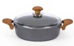 K-508 Granit Basık Tencere 28 Cm