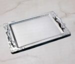 Nehir Lalezar Sade Çay Tepsisi