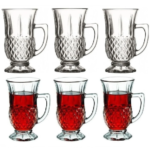 Paşabahçe 55671 İstanbul Kulplu Çay - Kahve Bardak 150 cc - 6 Adet