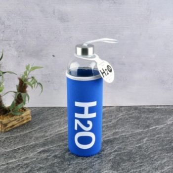 Tohana Peluş Kılıflı Cam Matara 1000 ml