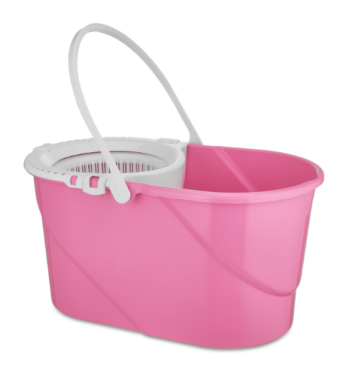 Flora FT187 Eko Balerina Galvaniz Sap Temizlik Seti - Pembe