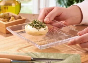 Paşabahçe 68153 Madlen Tatlı - Pasta Sunum Tabağı - 2 Adet