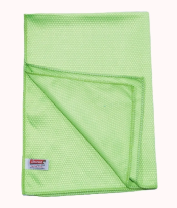 Simpak Petek Oto Mikrofiber Kurulama Bezi - Yeşil