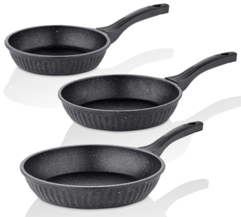 Taç Valeria 3'lü Granit Döküm Tava