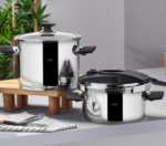 Taç Enio 2’li Düdüklü Siyah – 4 Litre + 6 Litre