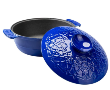 Anatolıa Selçuklu Güveci Majolica 26 Cm - Mavi