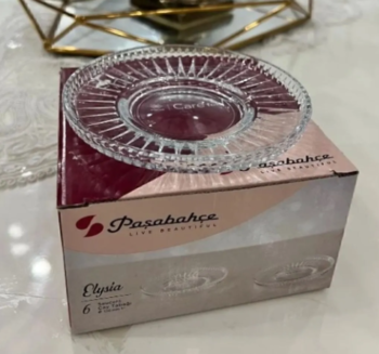 Paşabahçe 54771 Elysia Çay Tabağı 13 Cm - 6 Adet