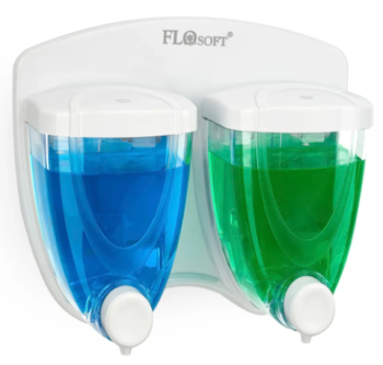Flosoft İkiz Sıvı Sabunluk - 350 ml + 350 ml
