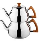 Özkent Marmaris Orta Boy Ahşap Çaydanlık